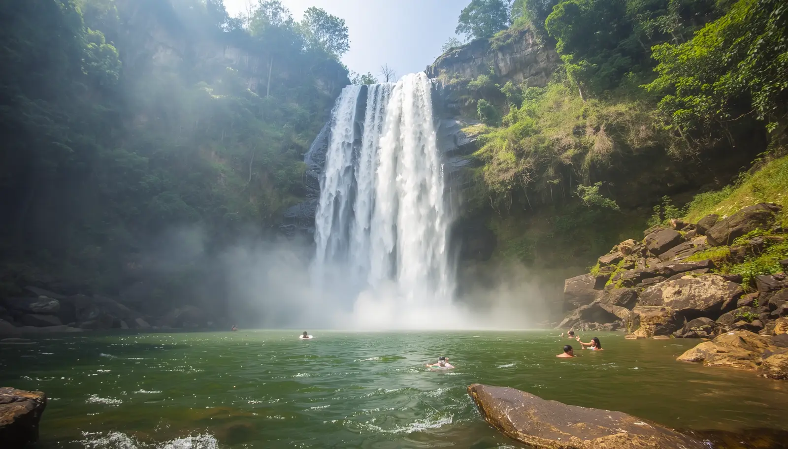 dudhsagar swim 1